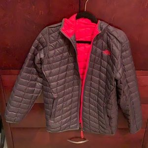Black and red reversible boys jacket